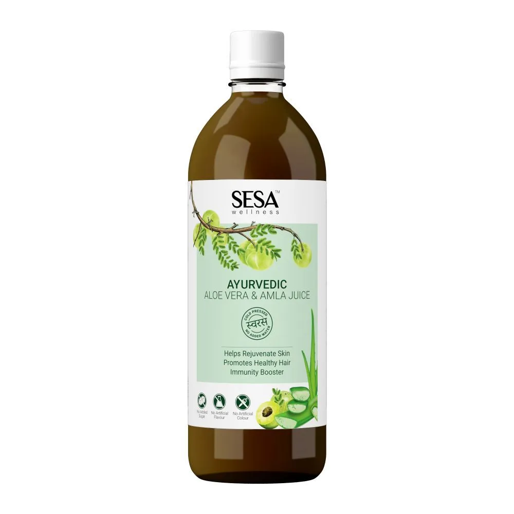 SESA Wellness Ayurvedic Aloe Vera & Amla Juice