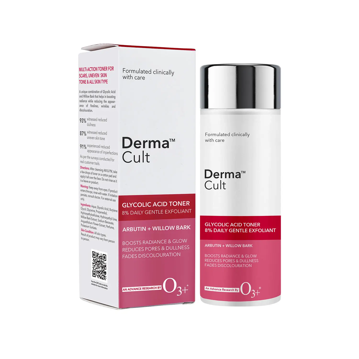 O3+ Derma Cult Glycolic Acid Toner (200 ml)