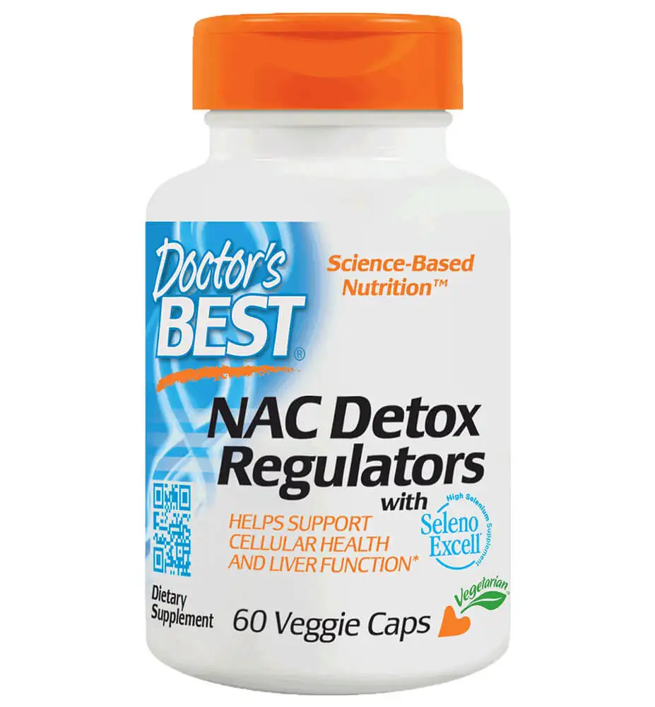 Doctor's Best NAC Detox Regulators,  60 veggie capsule(s)