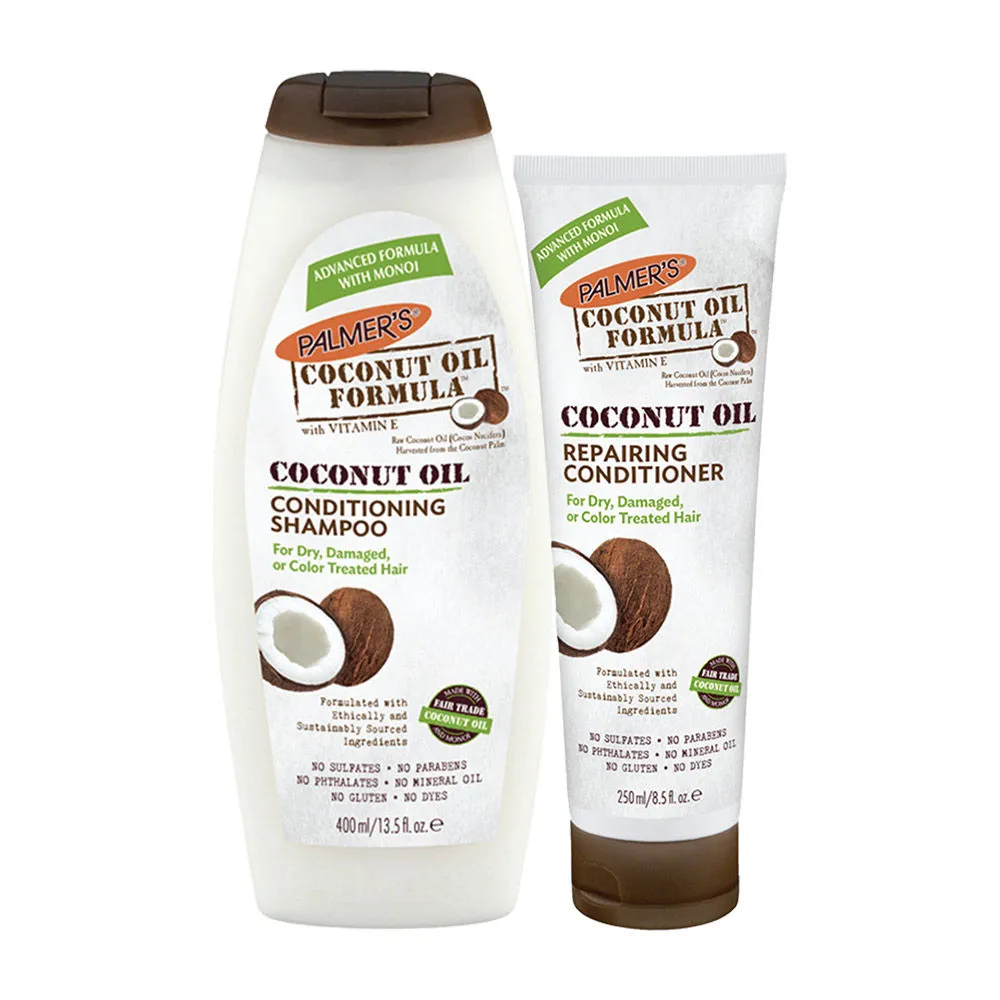 Palmer's Coconut Oil Formula Conditioning Shampoo With Coconut Oil Formula Instant Repairing Conditioner