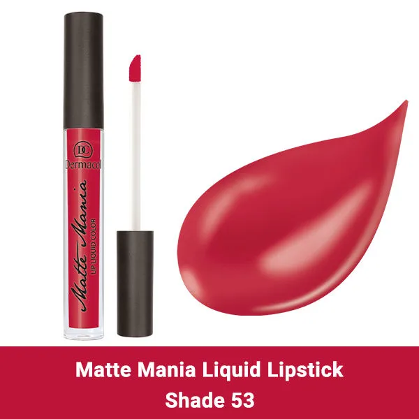 Dermacol Matte Mania Liquid Lip Color - 53