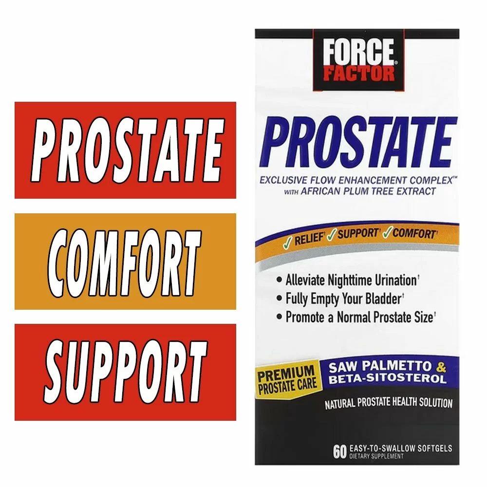 Force Factor Prostate - 60 ETS Softgels