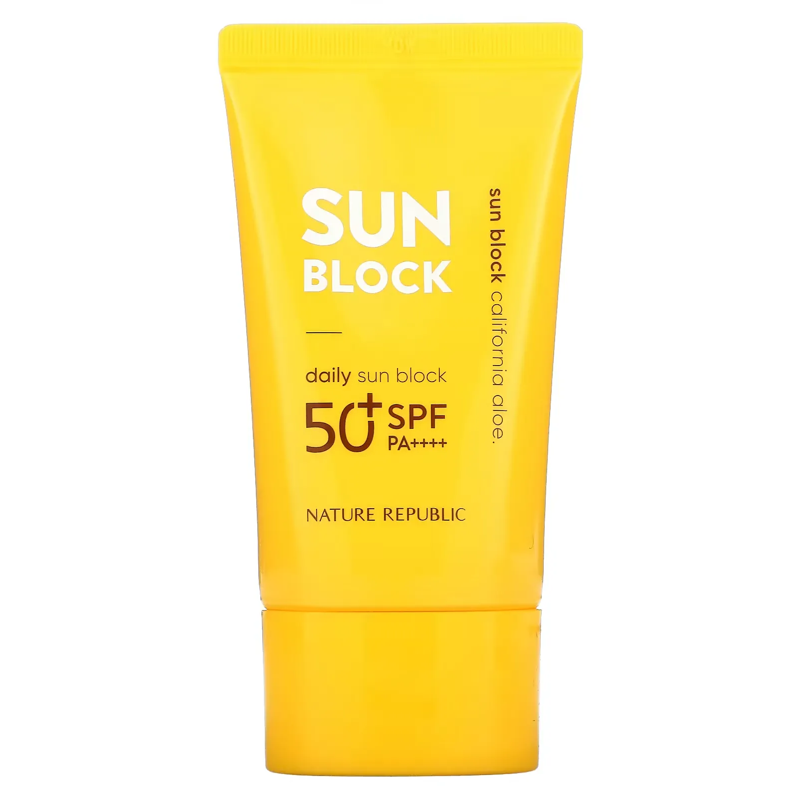 California Aloe Daily Sun Block, SPF 50+ PA++++, 1.92 fl oz (57 ml)