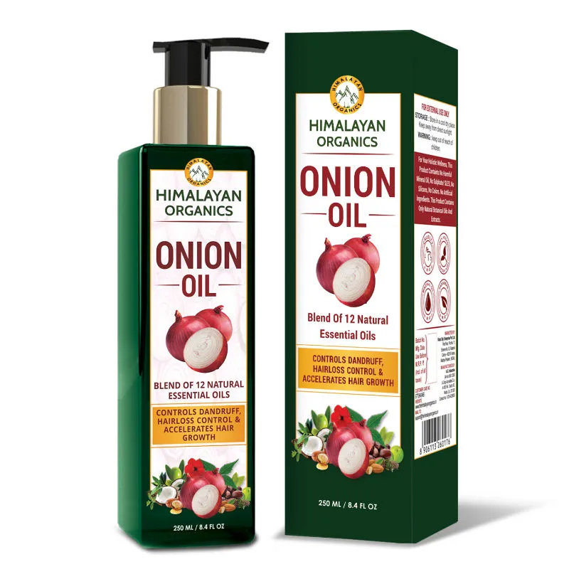 Himalayan Organics Onion Oil For Hair Regrowth