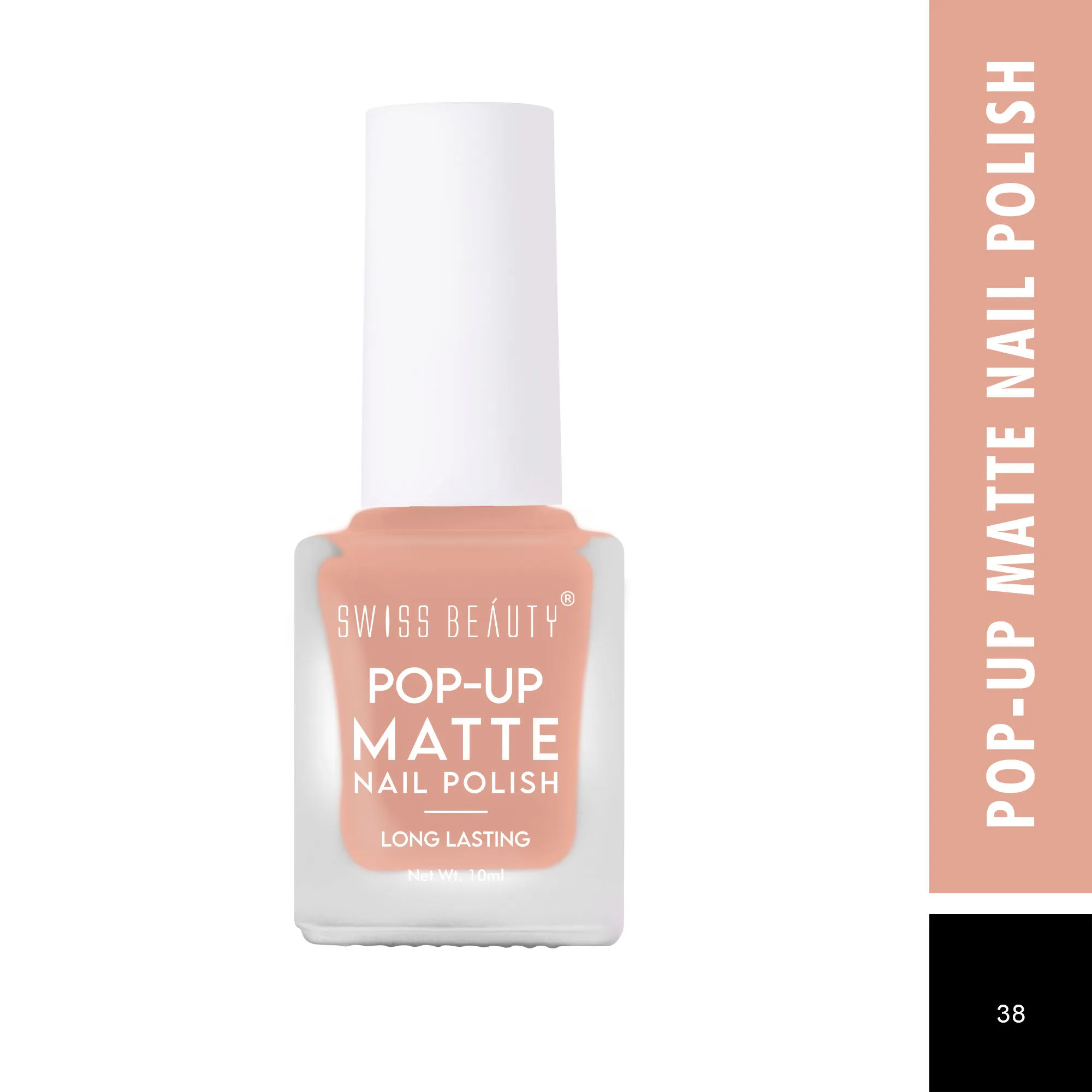 Swiss Beauty Pop-Up Matte Nail Polish - Shade 38