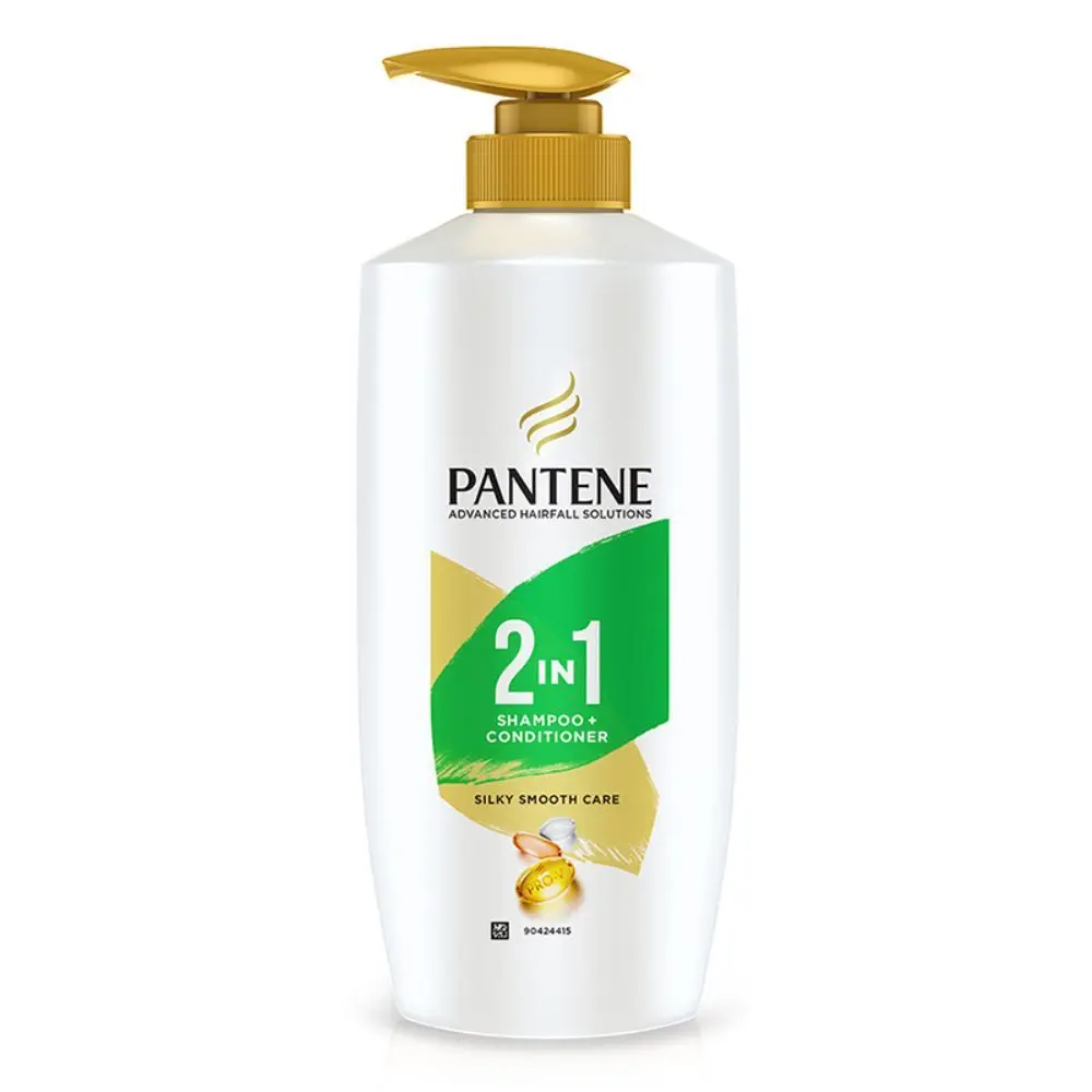 Pantene 2 In 1 Silky Smooth Care Shampoo + Conditioner (650ml)