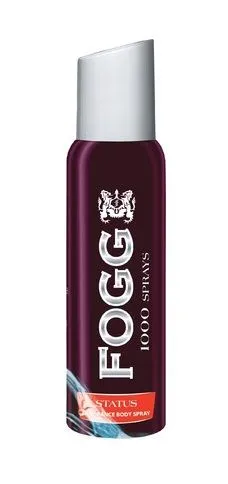 Fogg 1000 Sprays Status Fragrance Body Spray