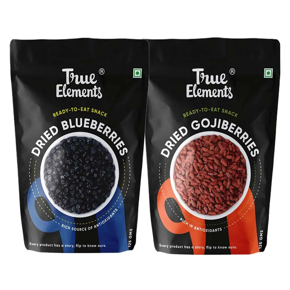 True Elements Goji & Blue Berries - Wild Berries Combo,  2 Piece(s)/Pack  Natural