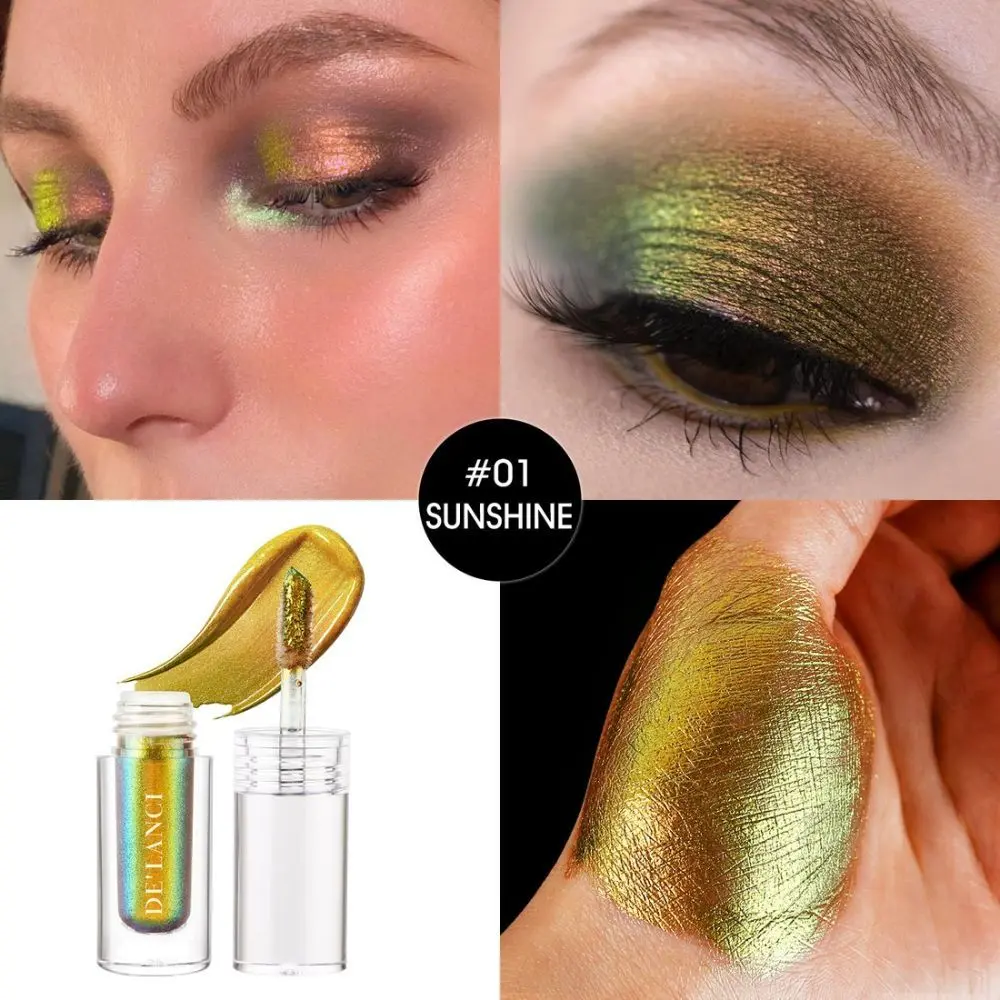 DE'LANCI Liquid Glitter Eyeshadow Multichrome Chameleon