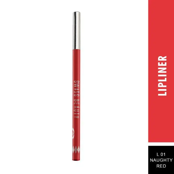 Swiss Beauty Glimmer liner For Lip 1 Naughty-Red (1.7 g)