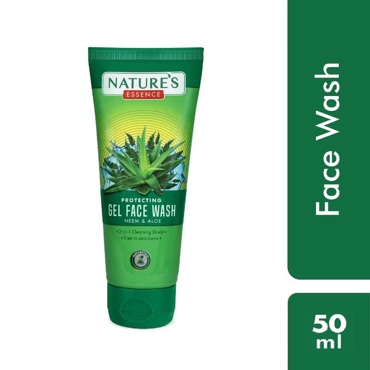 Nature's Essence protecting gel face wash Neem & Aloe 50ml