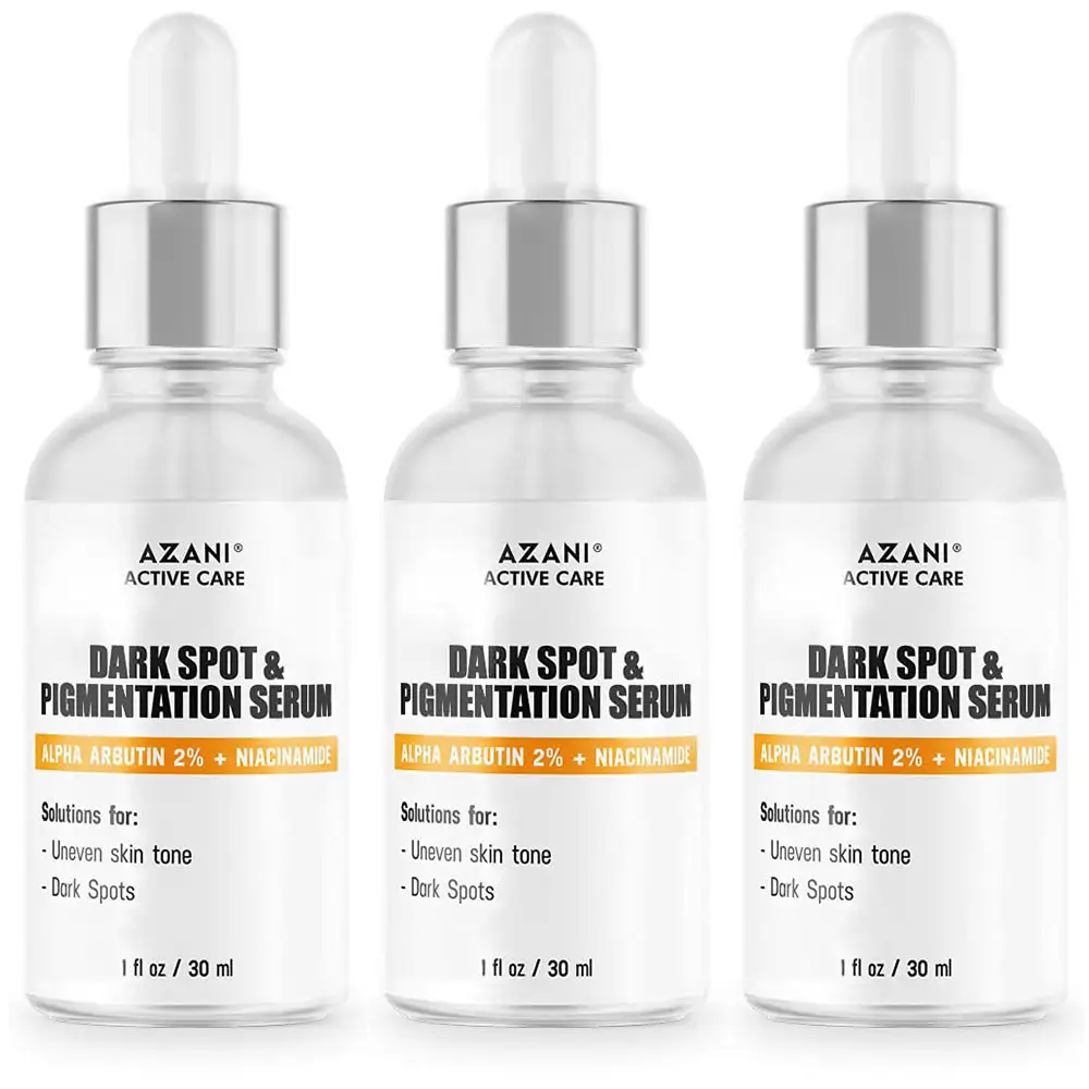 Azani Active Care Dark Spots & Pigmentation Serum,  30 ml  for All Skin Types (Pack of 3)