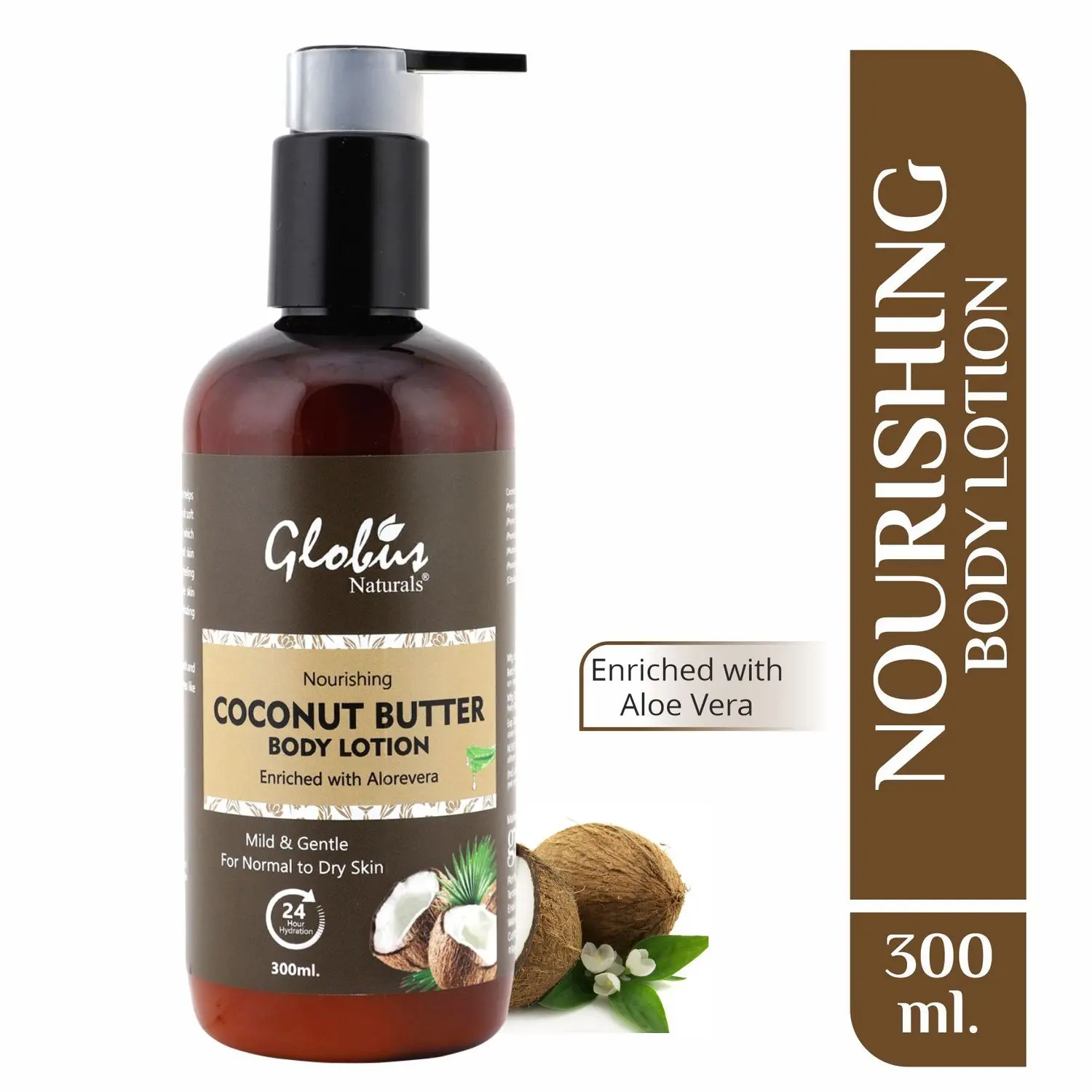 Globus Naturals Nourishing Coconut Butter Body Lotion (300 ml)