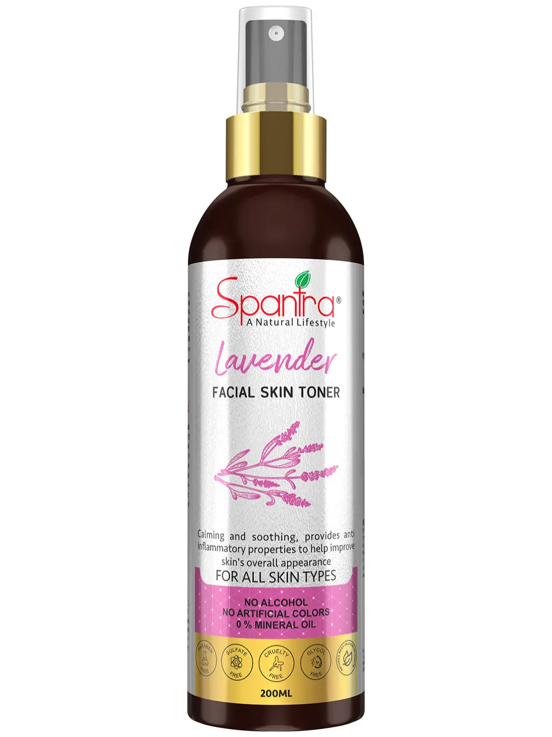 Spantra Lavender Face Toner (200 ml)