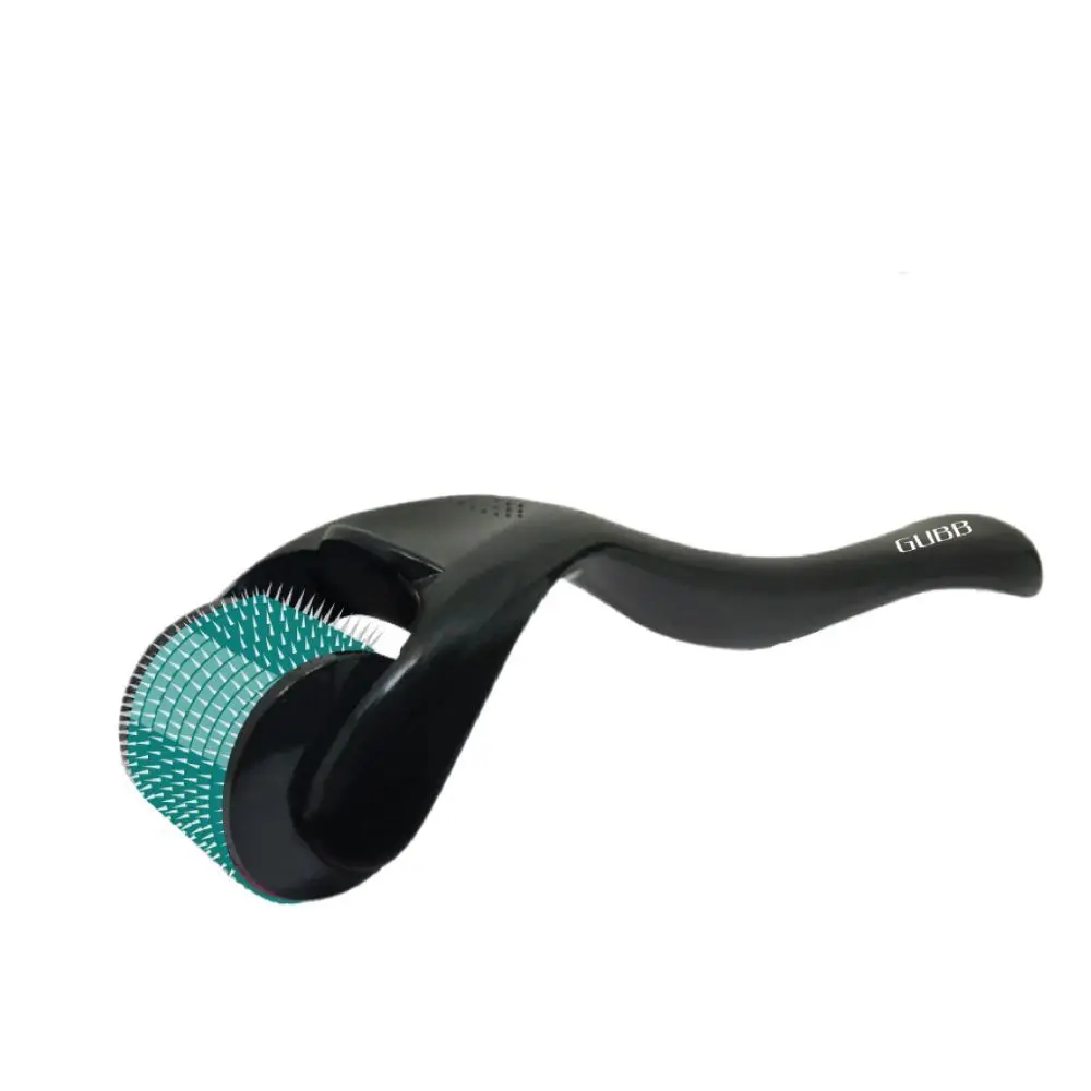GUBB Derma Roller For Face And Hair Regrowth 0.5 mm Micro Needles Skin Treatment Of Scars, Anti Ageing, Wrinkles, Blue