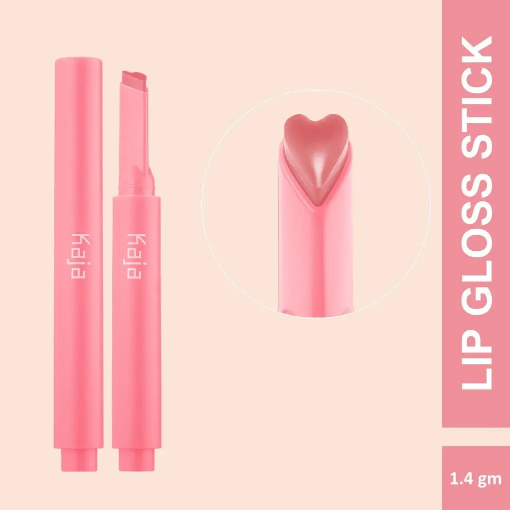 KAJA Heart Melter | Lip Gloss Stick | 02 Sweet Talk - Playful Bubblegum pink | Cruelty-free, Vegan, Paraben-free, Sulfate-free, Phthalates-free, K-Beauty