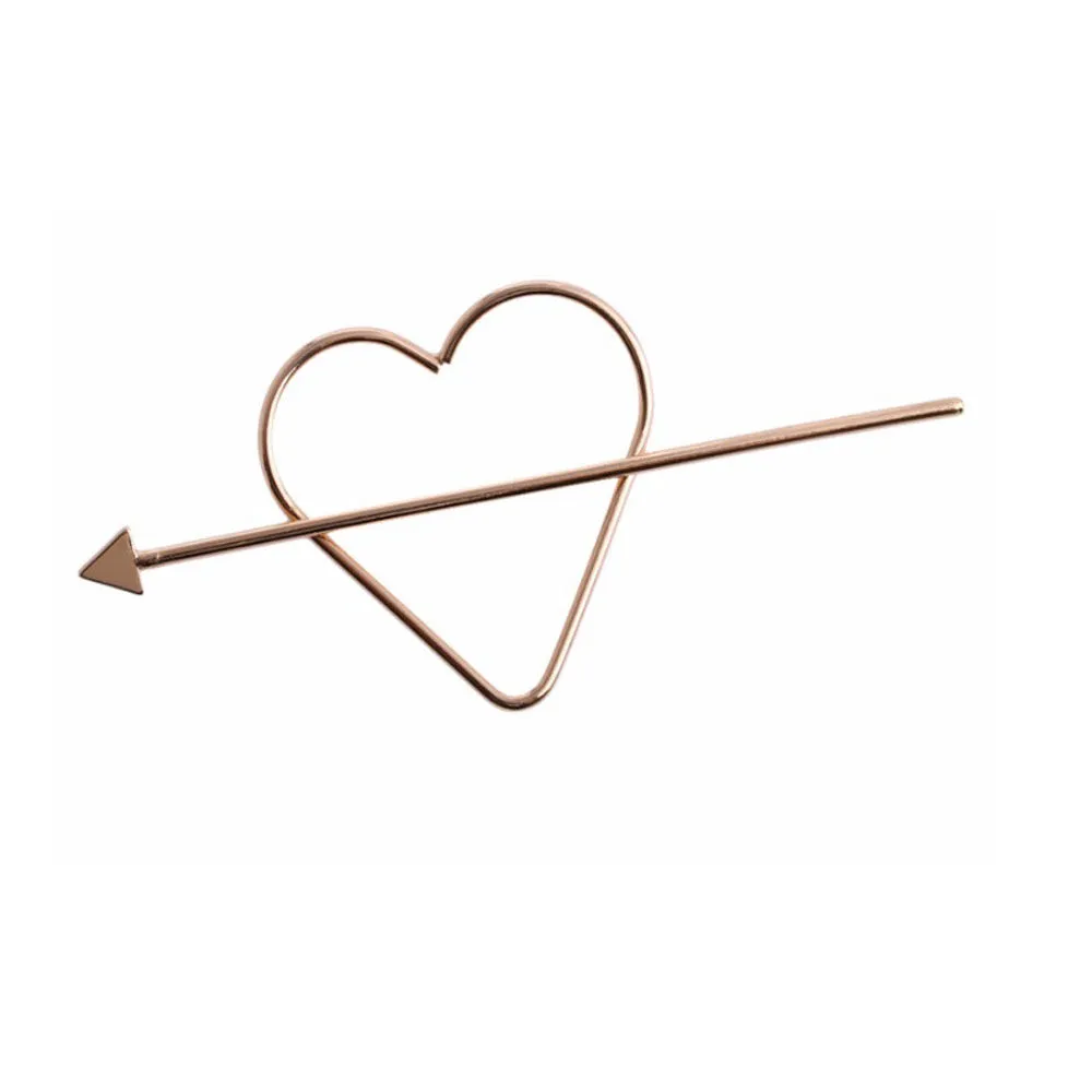 Ferosh Heart Arrow Stick Hairpin