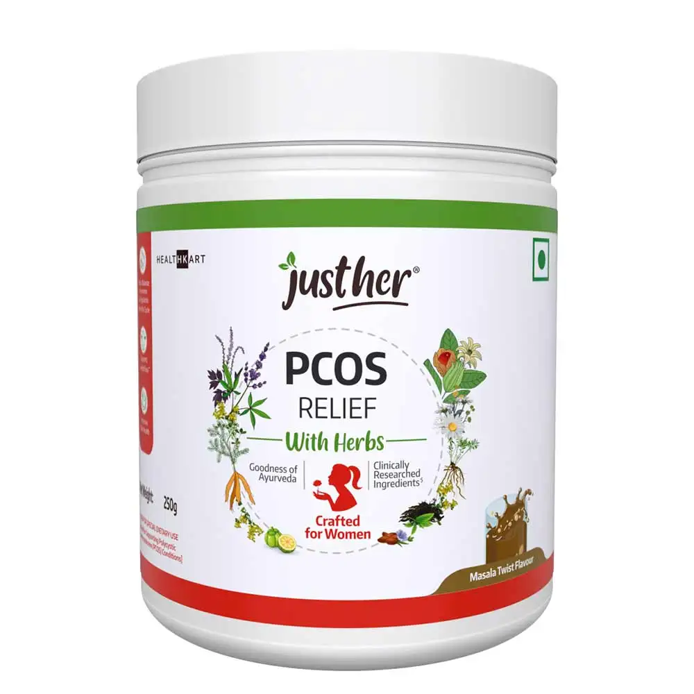 JustHer PCOS Relief with Herbs,  250 g  Unflavoured