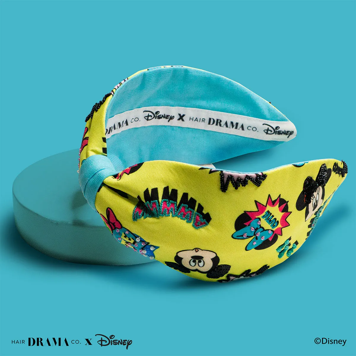 Hair Drama Co. x Disney Mickey & Friends Comic Knotted Headband