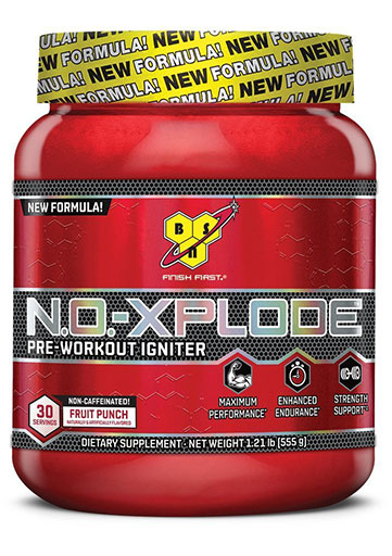 NO Xplode - Caffeine Free - Fruit Punch - 30 Servings