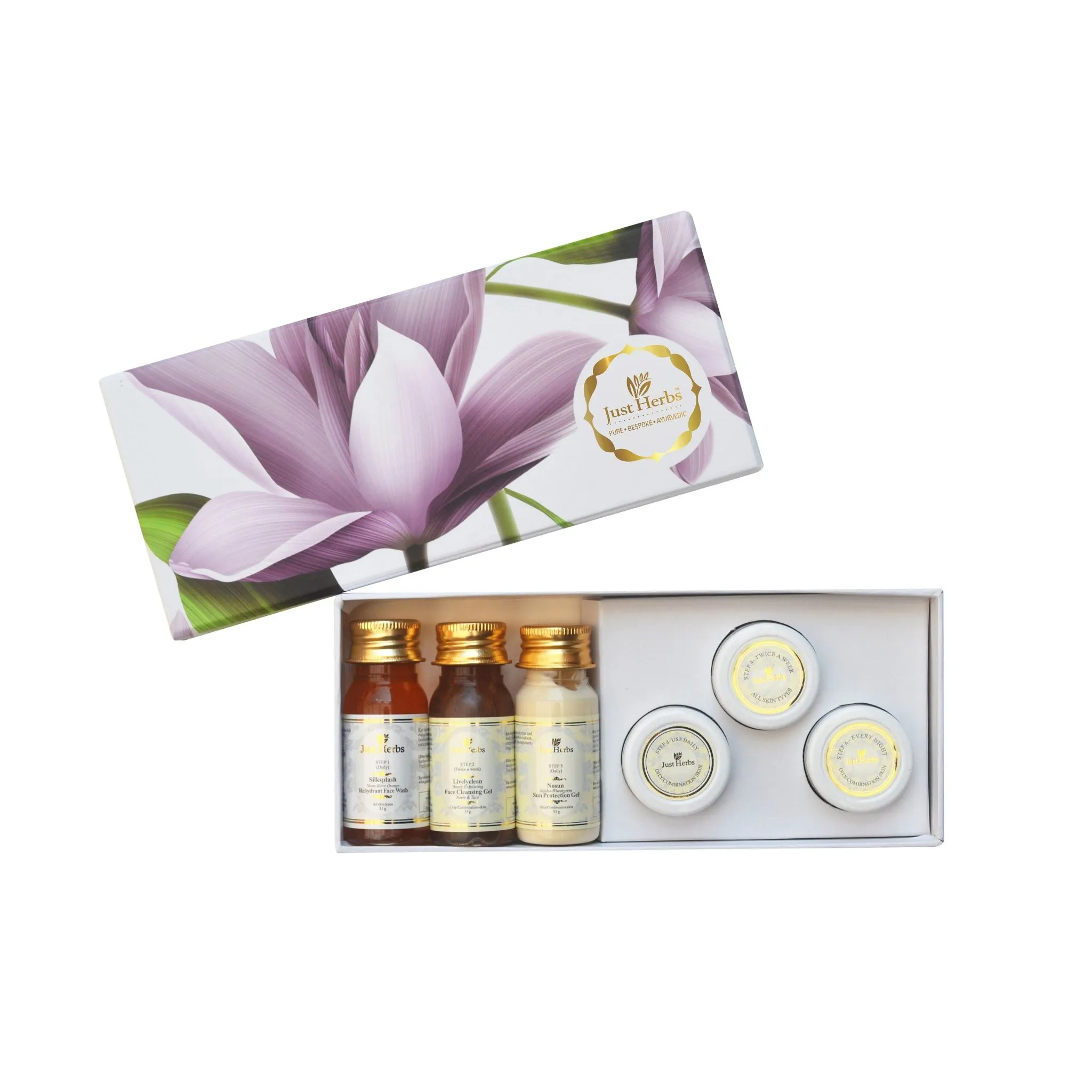 Just Herbs Essentials For Oily Skin Miniature Kit