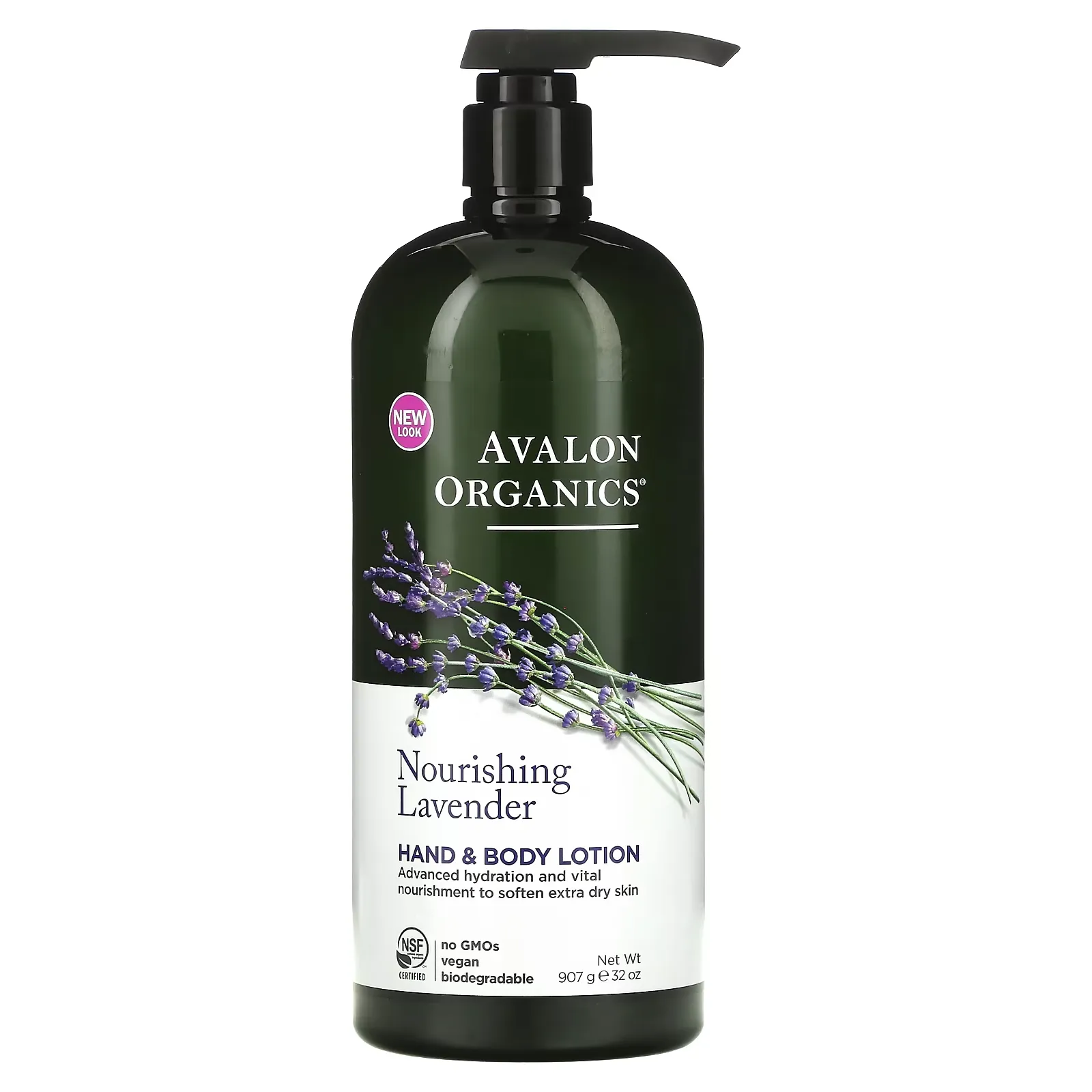 Hand & Body Lotion, Nourishing Lavender, 32 oz (907 g)