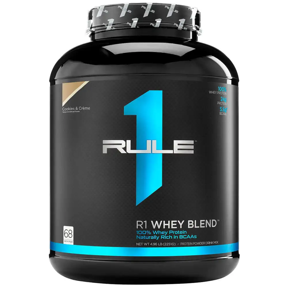 Rule One R1 Whey Blend,  4.96 lb  Cookies & Cream