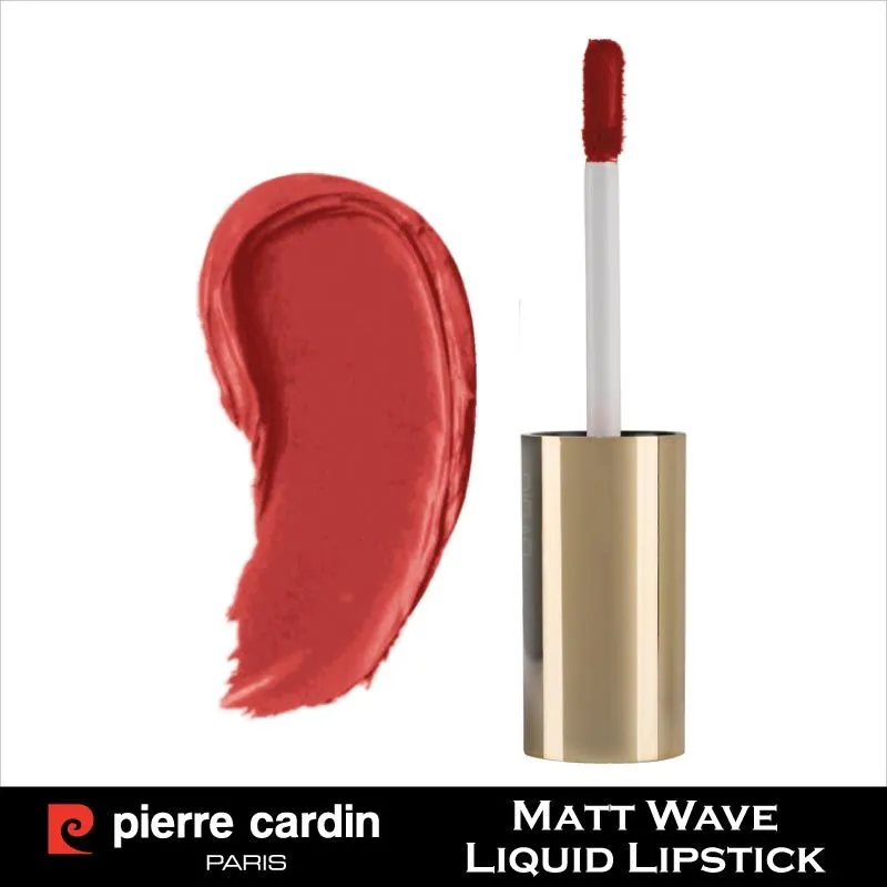 Pierre Cardin Paris - Matt Wave Liquid Lipstick Ultra Long Lasting 425-Carmine