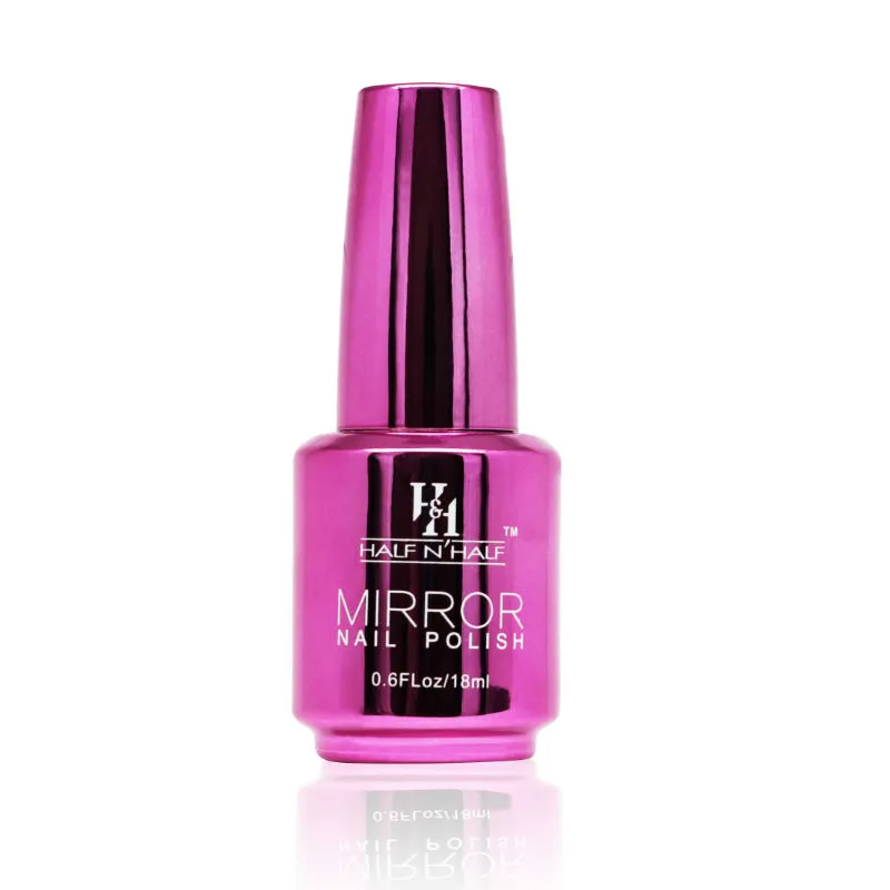 Half N Half Mirror Nail Polish - Purple