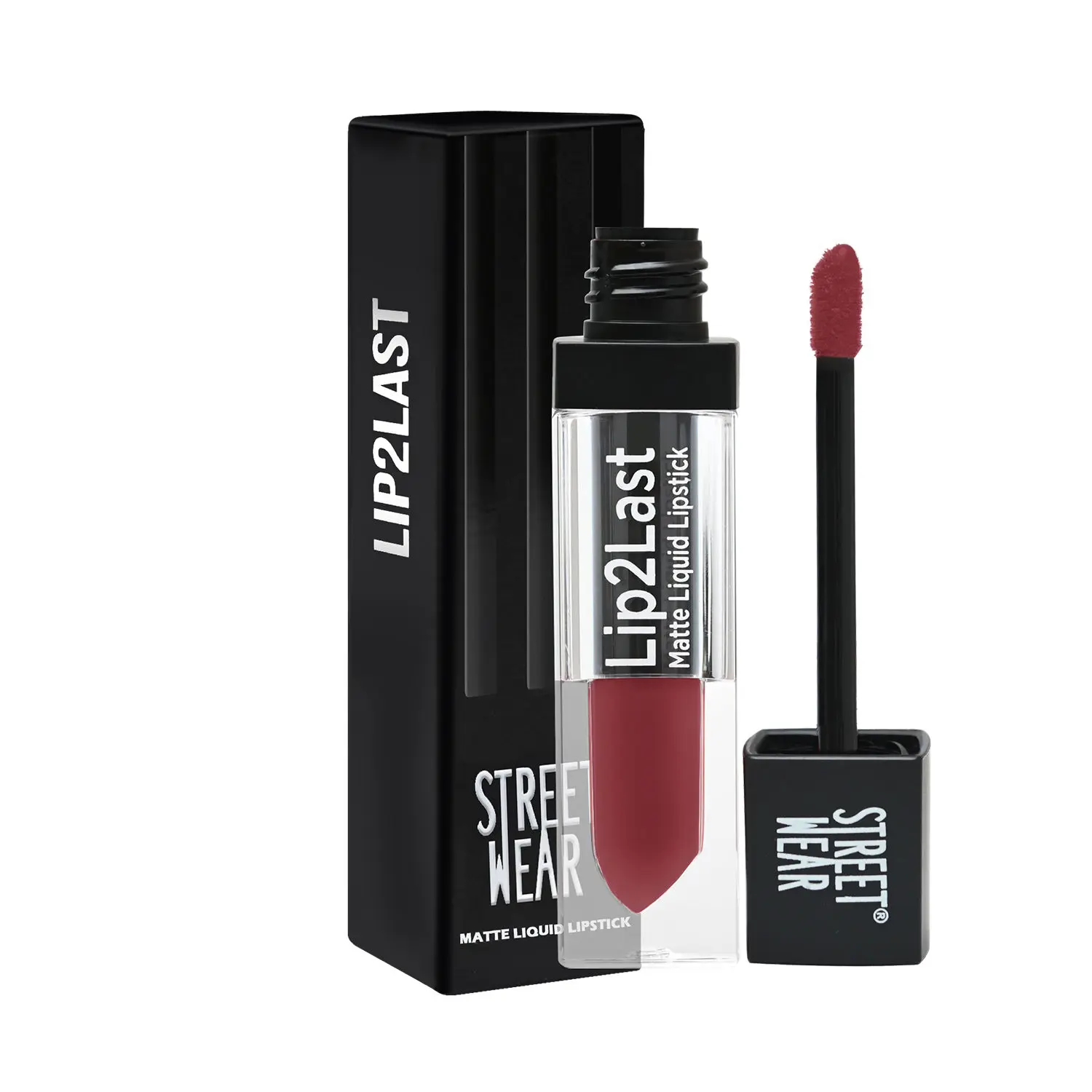 STREET WEAR® Lip2Last -Vacay Red (Red) - 5 ml -Matte Liquid Lipstick, Transferproof, Smudgeproof, Mask Friendly, Non-Drying Formula, Full Coverage, Professional Grade Pigments, Featherweight Formulation, Enriched With Vitamin E - Lasts AM To PM!