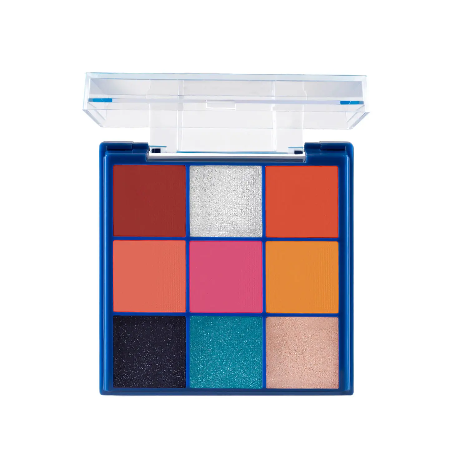 MARS Makeup Kit with 9 Highly Pigmented Eyeshadows, Blusher and Highlighter - 02 | 16g