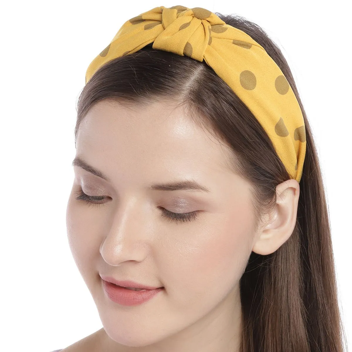 Blueberry Mustard Knot Hairband