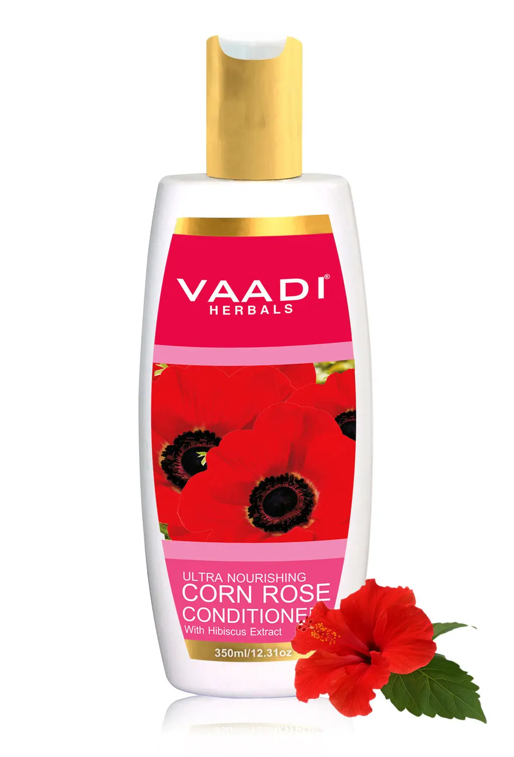 Vaadi Herbals Corn Rose Conditioner With Hibiscus Extract (350 ml)
