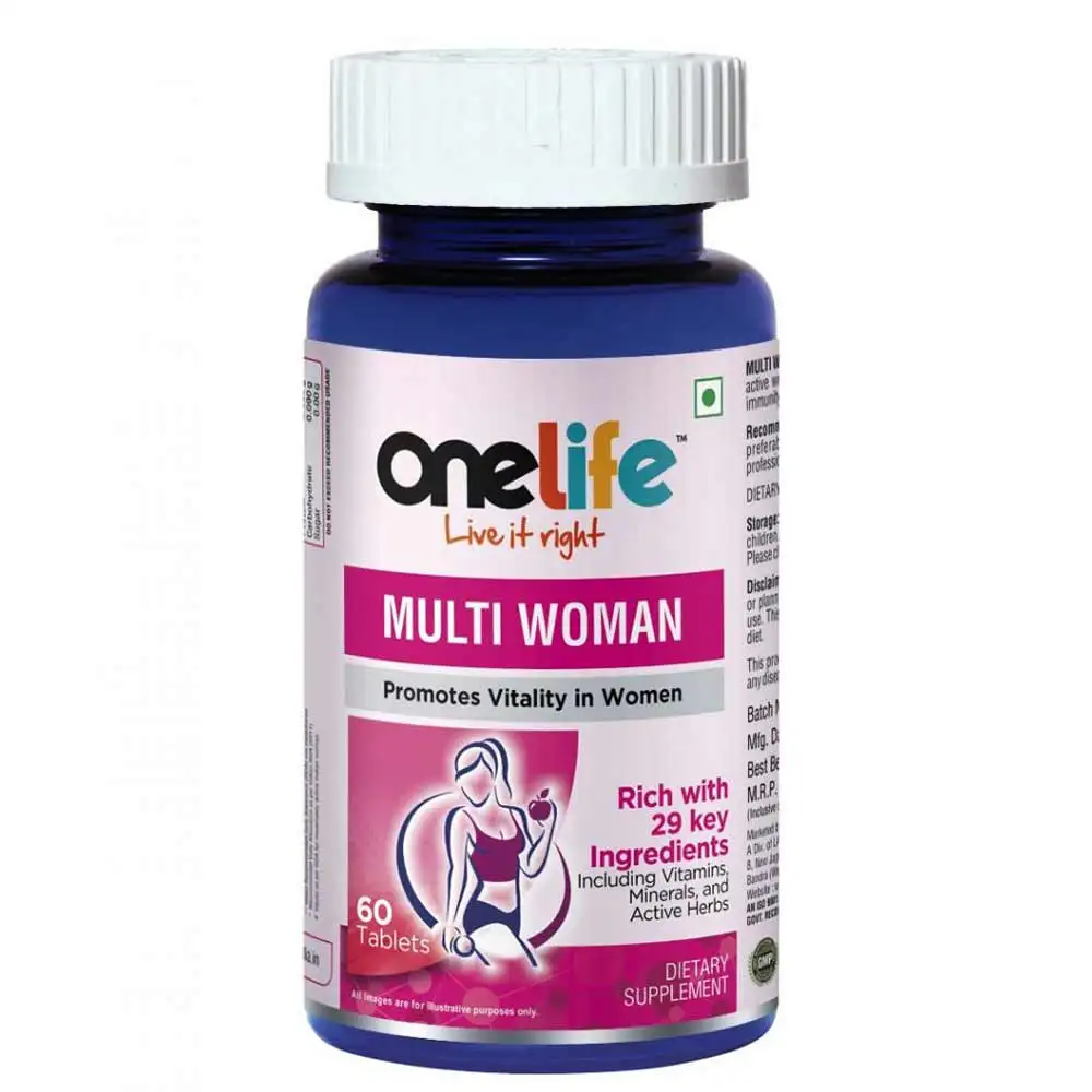 OneLife Multi Woman Multivitamin for Woman,  60 tablet(s)  Unflavoured