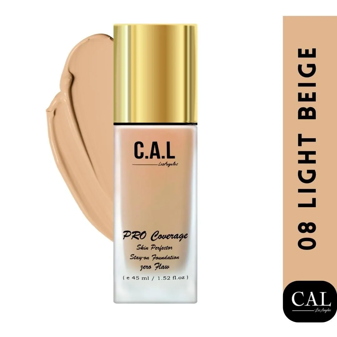 C.A.L Los Angeles Skin Perfector Stay On Foundation - Light Beige