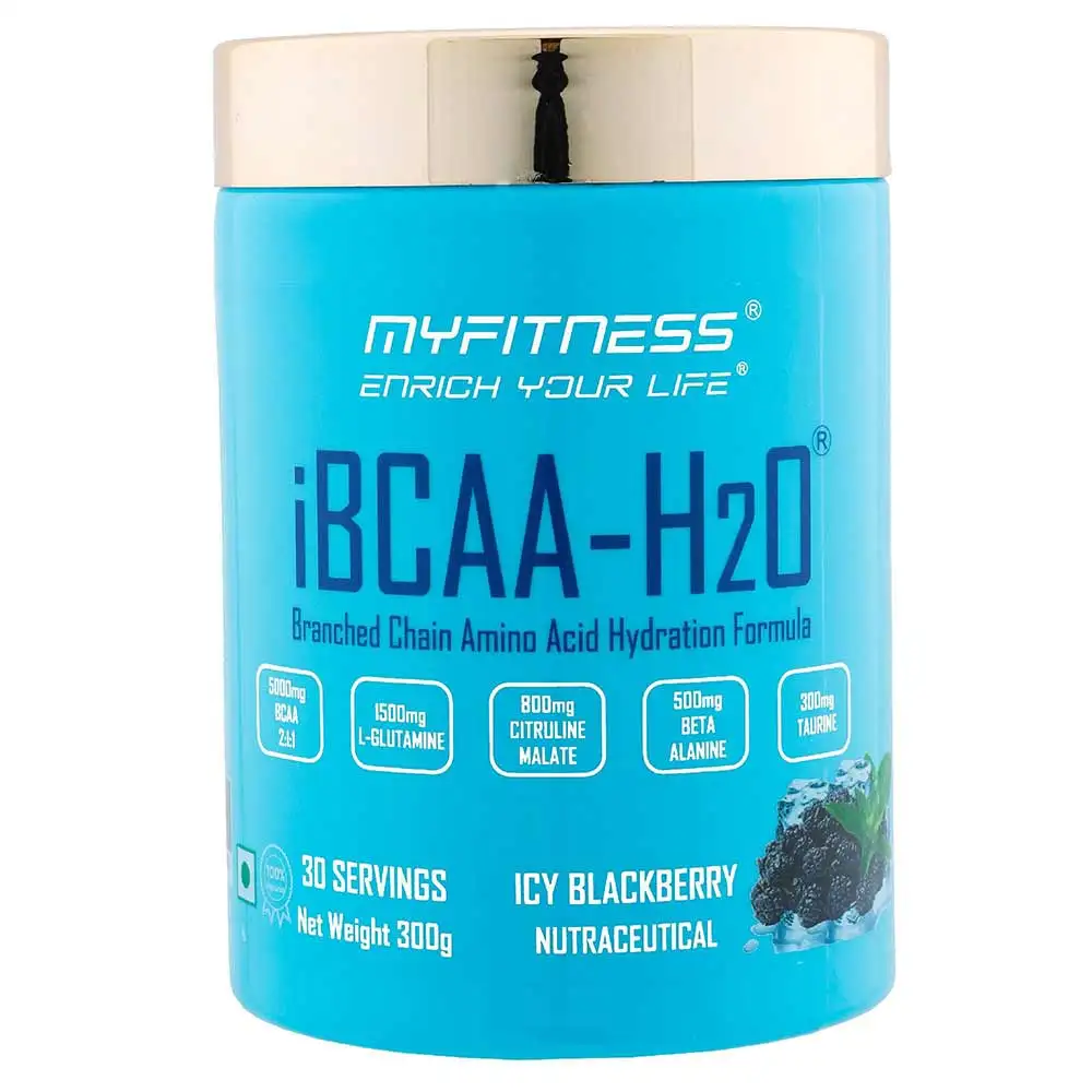 Myfitness iBCAA-H2O,  0.66 lb  30 Servings  Icy Blackberry