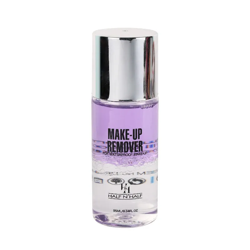 Half N Half Make Up Remover For Waterproof Make Up Midnight Purple