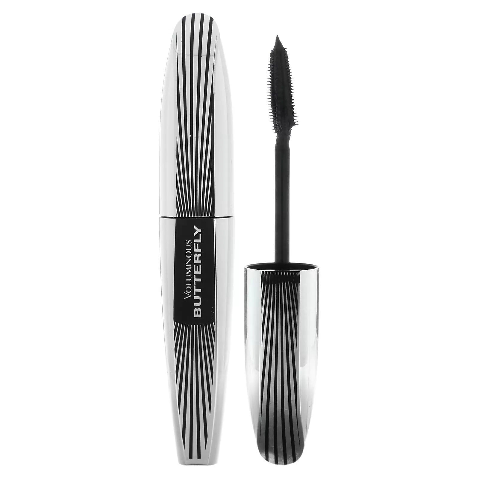 Voluminous Butterfly Mascara, 868 Blackest Black, 0.22 fl oz (6.7 ml)