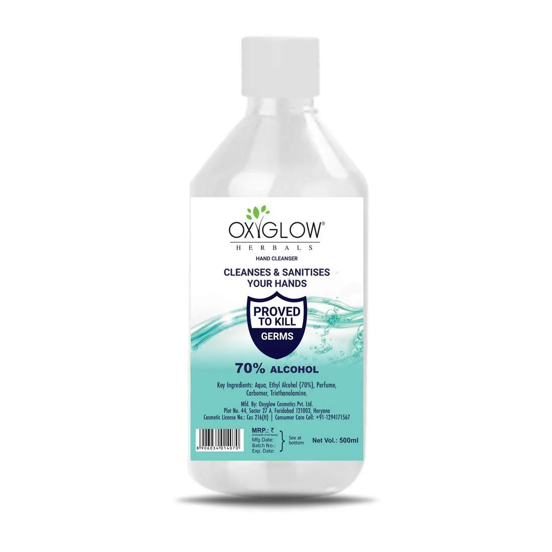 Oxyglow Herbals Hand Sanitizer