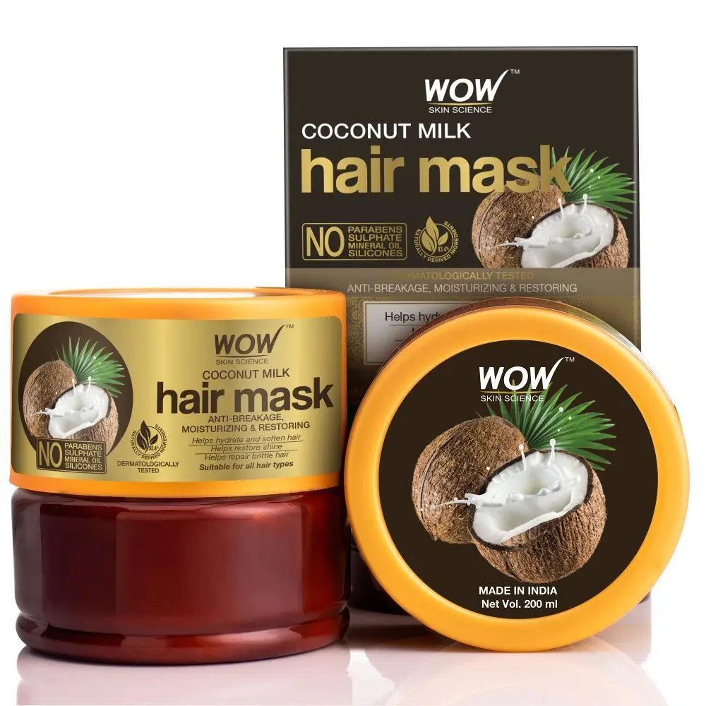 WOW Skin Science Coconut Milk Hair Mask (200 ml)