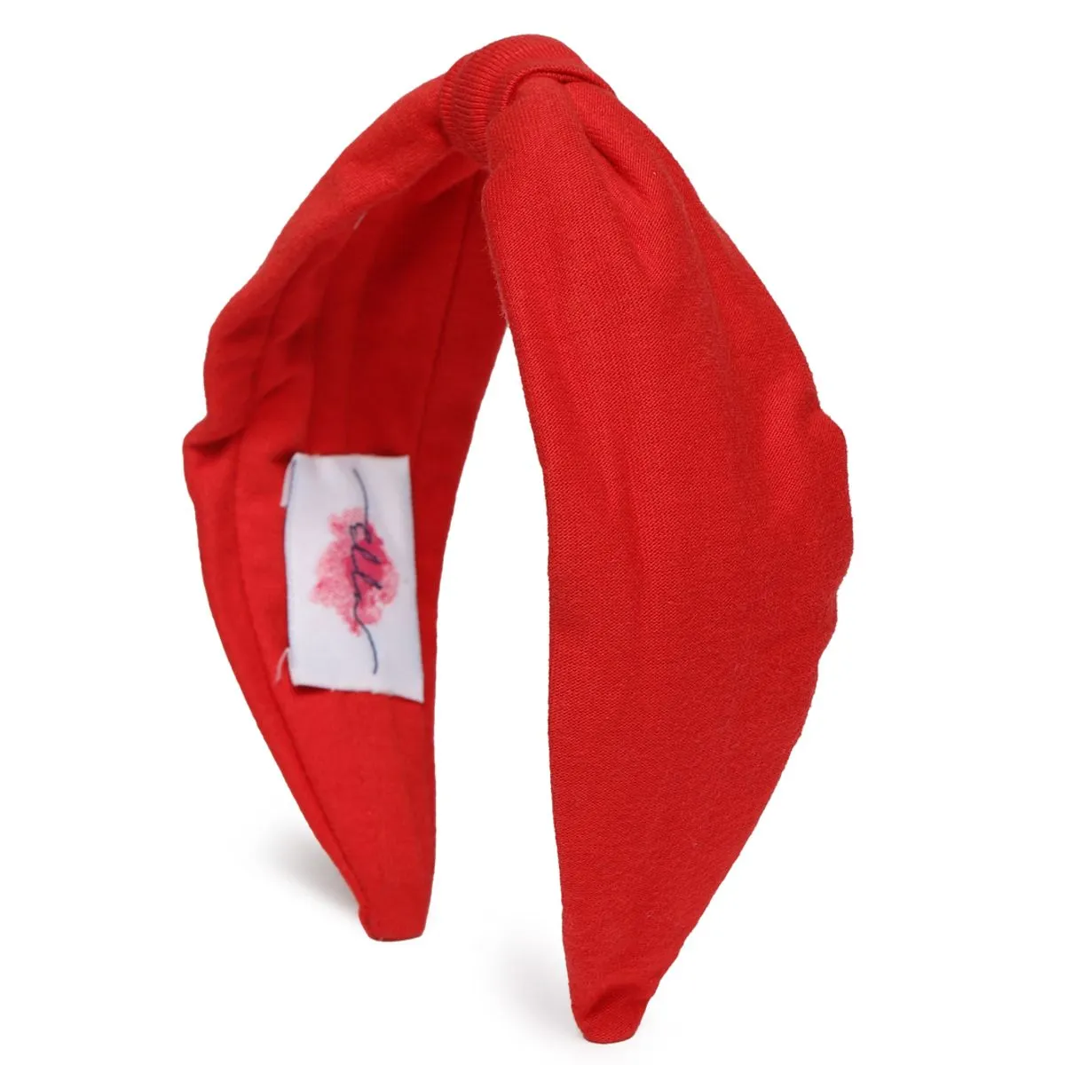 Elaa Elsa Headband In Red Jersey