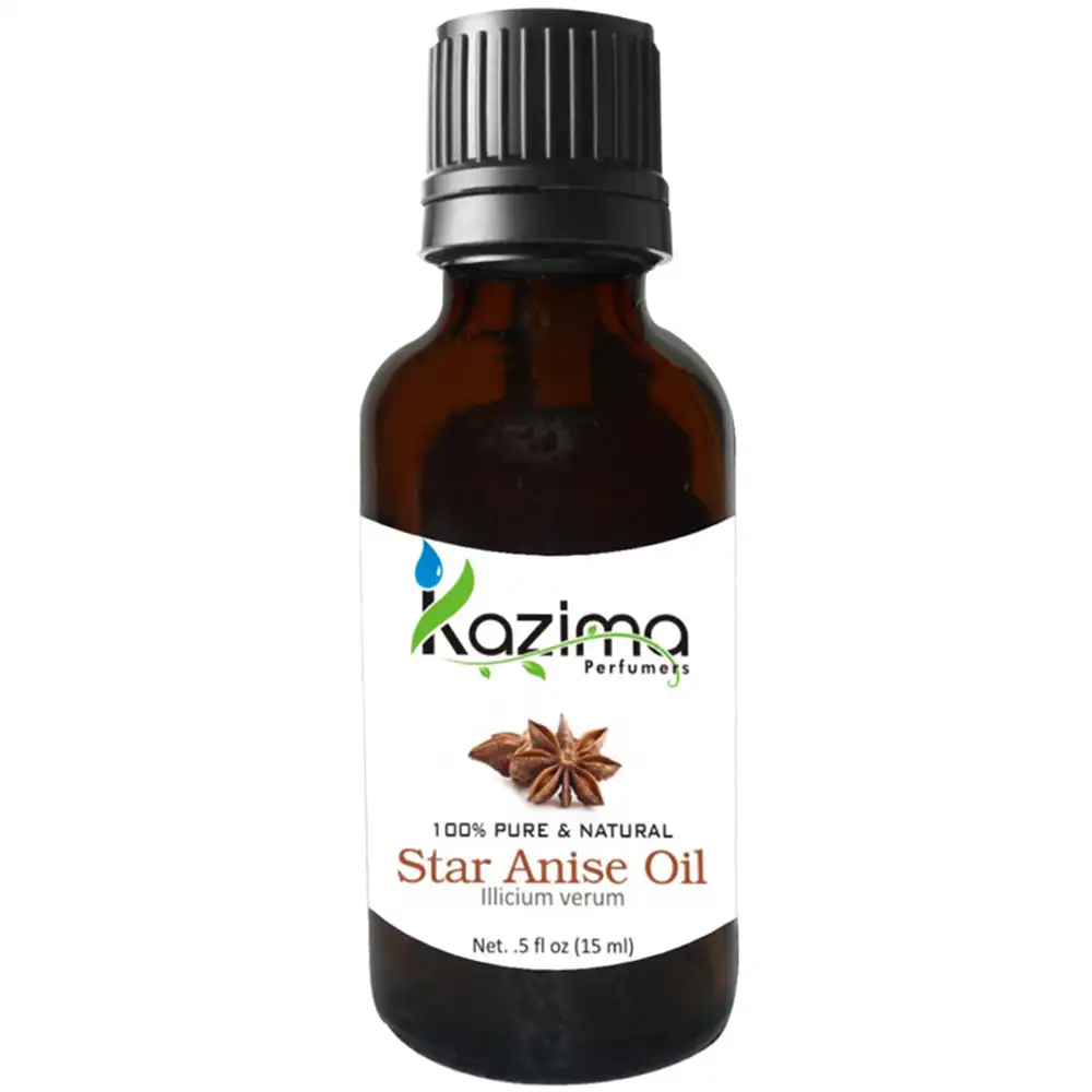 Kazima Star Anise Oil,  15 ml  100% Pure & Natural