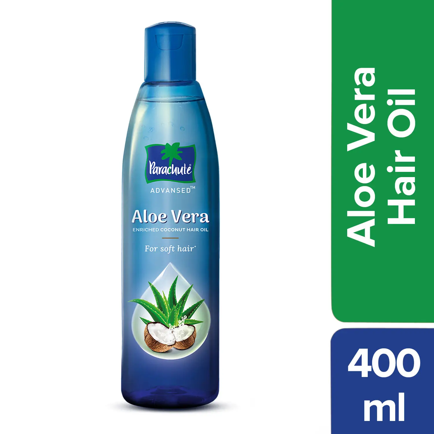 Parachute Advansed Hair Oils Parachute Advansed Aloe Vera Enriched Coconut Hair Oil, ( 400 Ml)