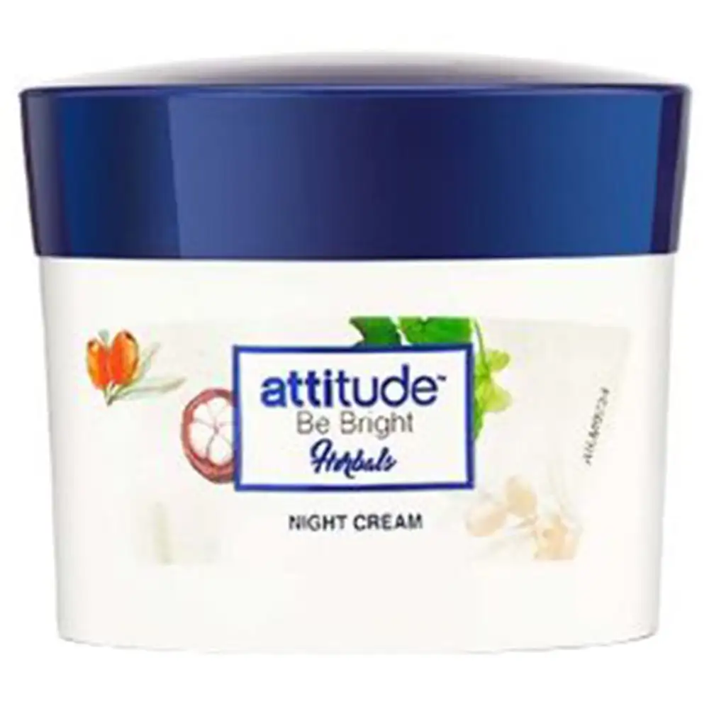 Amway Attitude Be Bright Herbals Night Cream,  50 g  for All Skin Types