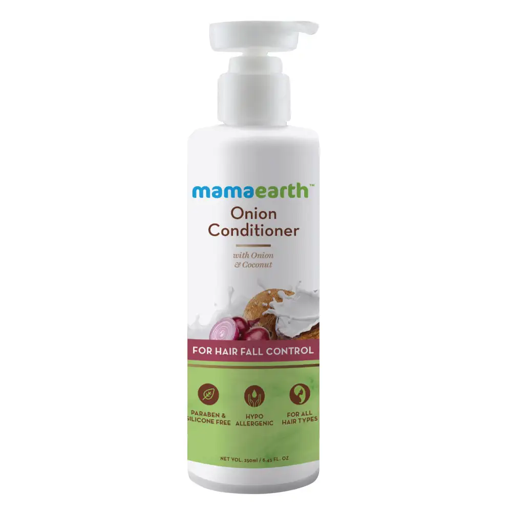 Mamaearth Onion Conditioner,  250 ml  with Onion & Coconut Oil for Hair Fall Control