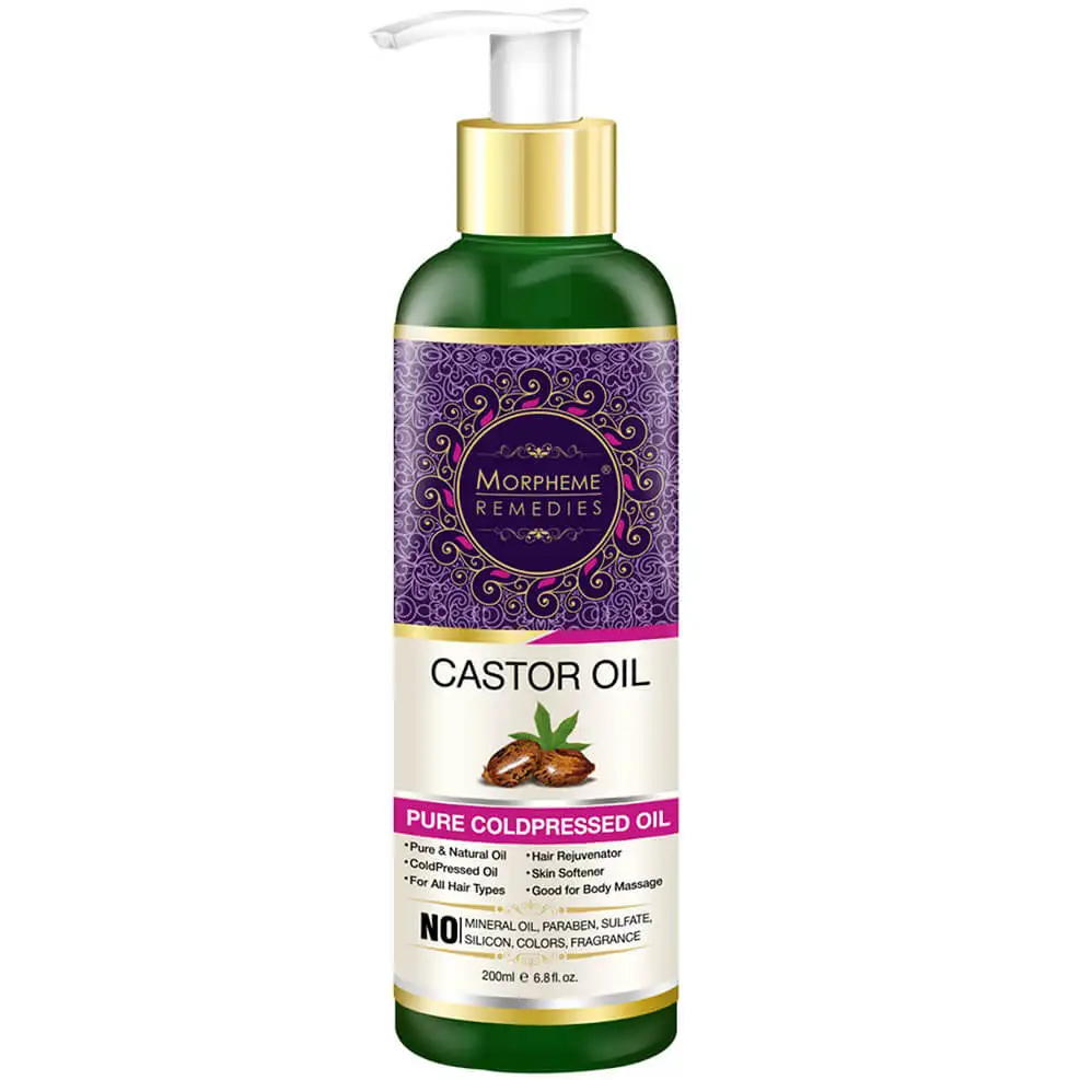 Morpheme Remedies Castor Oil,  200 ml  All Type Hair