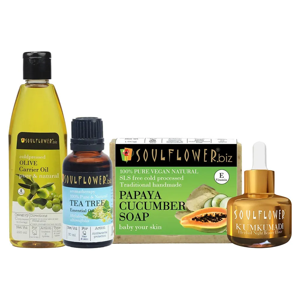 Soulflower Overnight Get Glowing Monthly Regime