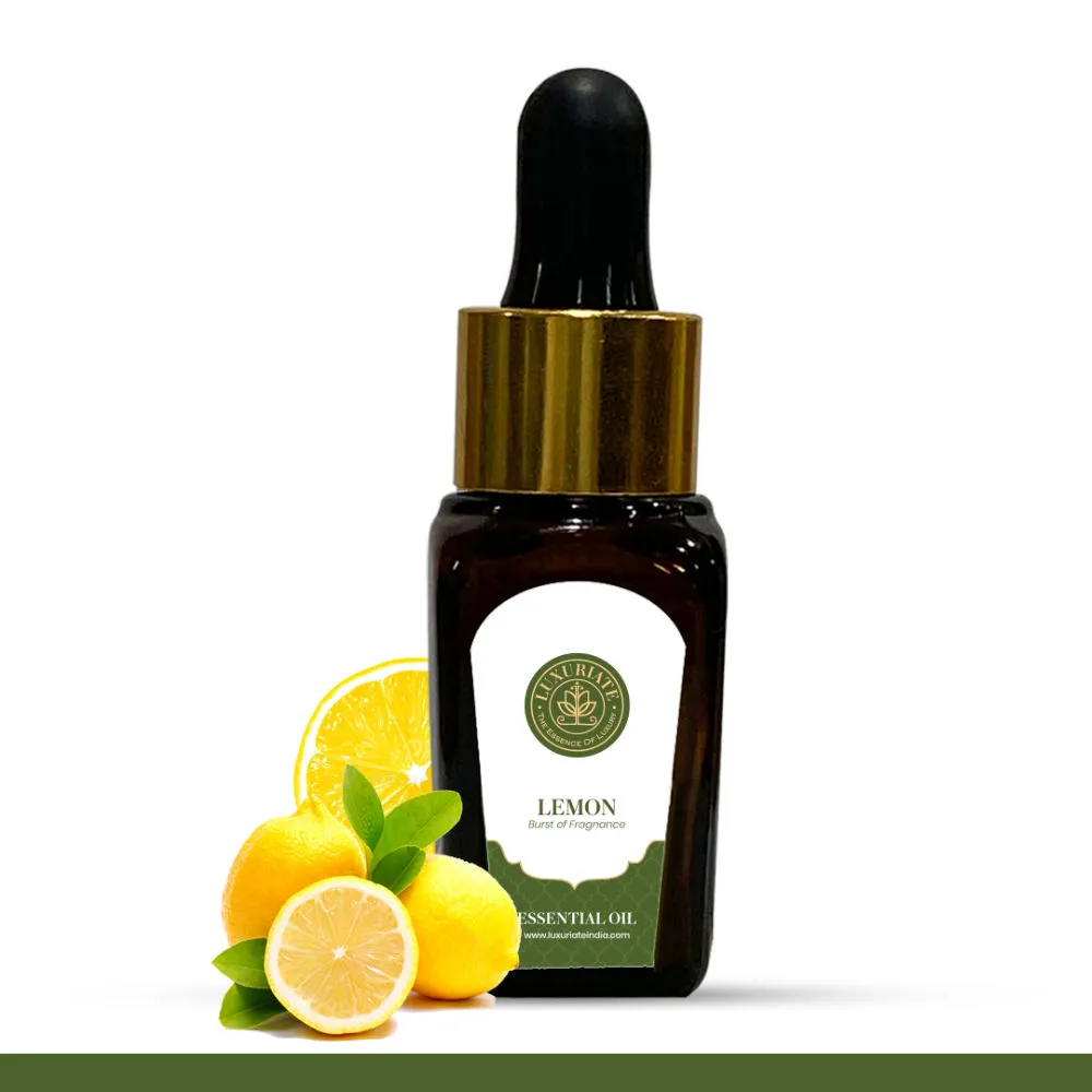 LUXURIATE Lemon Essential Oil