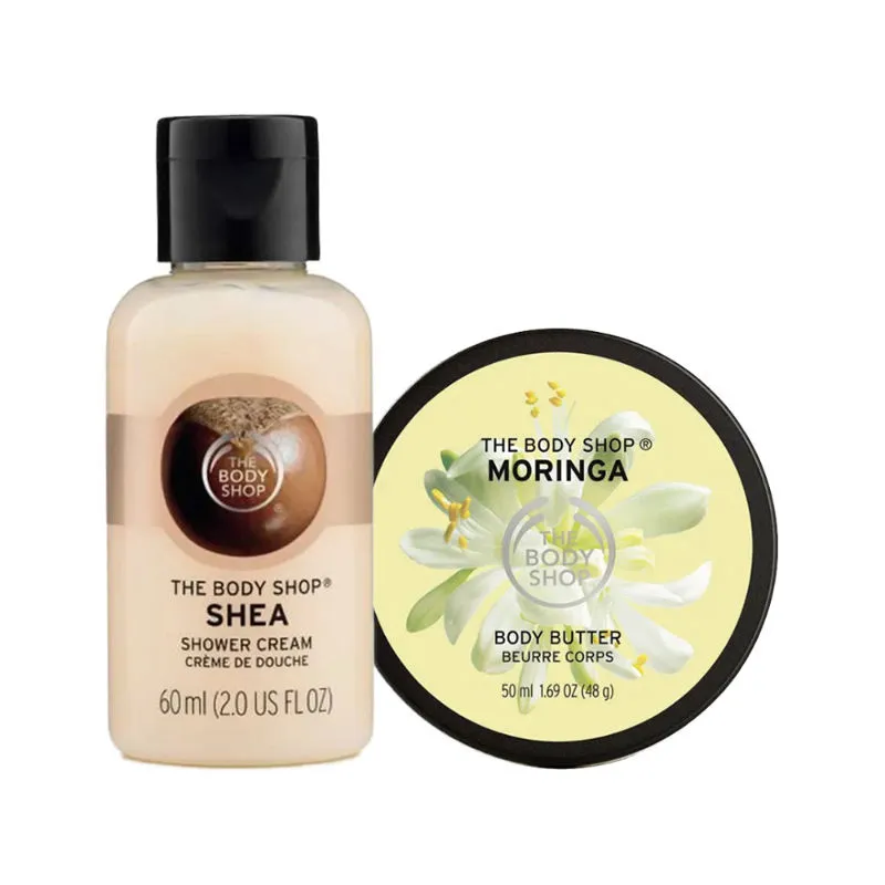 The Body Shop Shea Shower Gel & Moringa Body Butter