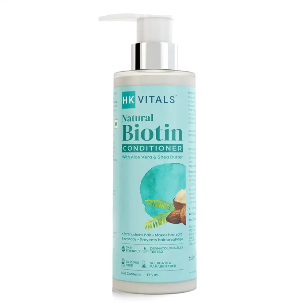 Healt HK Vitals Biotin Conditioner,  175 ml  with Shea Butter